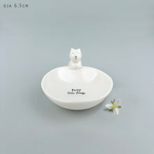 Load image into Gallery viewer, Small Animal Bowl - Cat/Pretty little things
