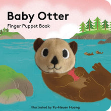 Load image into Gallery viewer, BABY OTTER FINGER PUPPET BOOK
