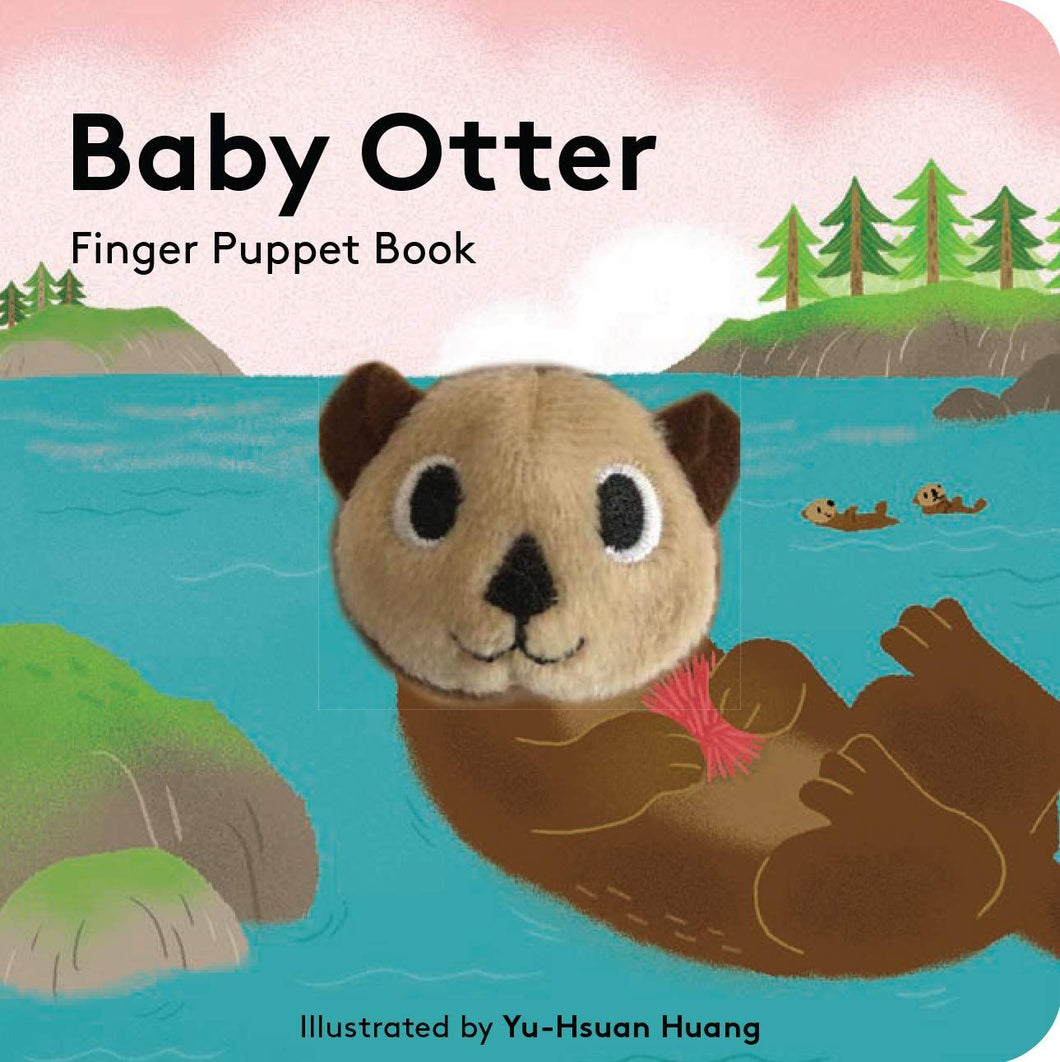BABY OTTER FINGER PUPPET BOOK