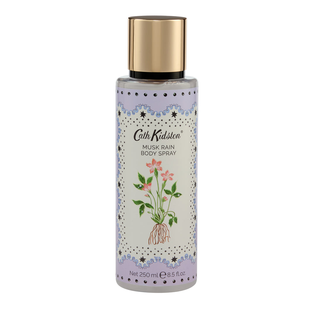 Cath Kidston  Roots & Raindrops Body Spray 250ml (Musk Rain)