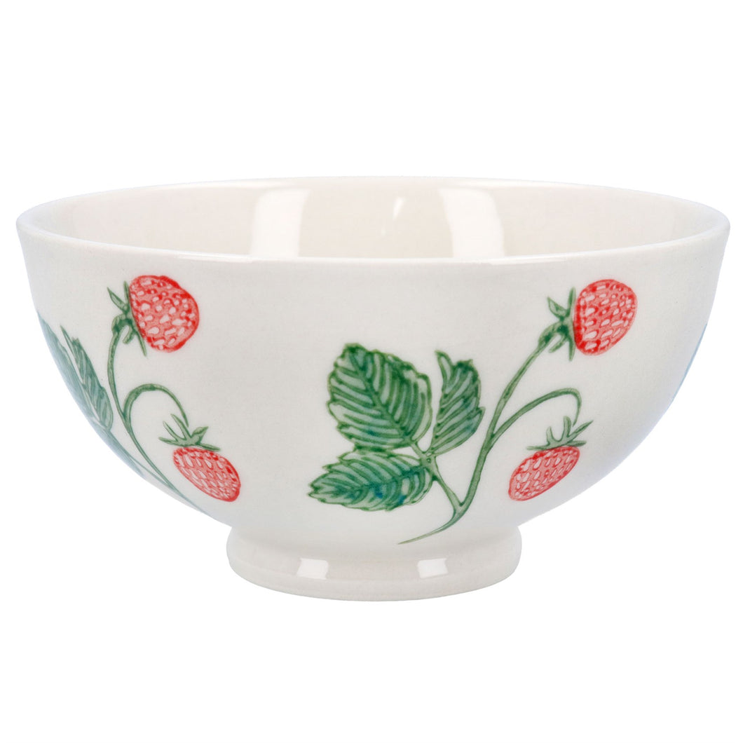 Stoneware Mini Bowl 8cm - Strawberries