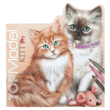 Load image into Gallery viewer, TOPModel Kitty Colouring Book
