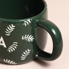 Load image into Gallery viewer, Ceramic Green Leafy Papa Mug
