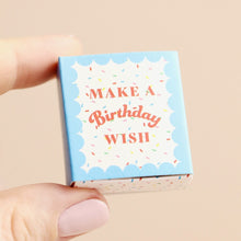 Load image into Gallery viewer, Tiny Matchbox Ceramic Birthday Cake Token
