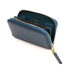 NAVY PU MINI PURSE