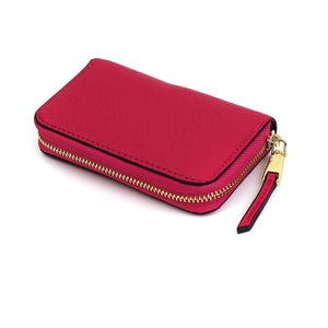 CRIMSON PU MINI PURSE