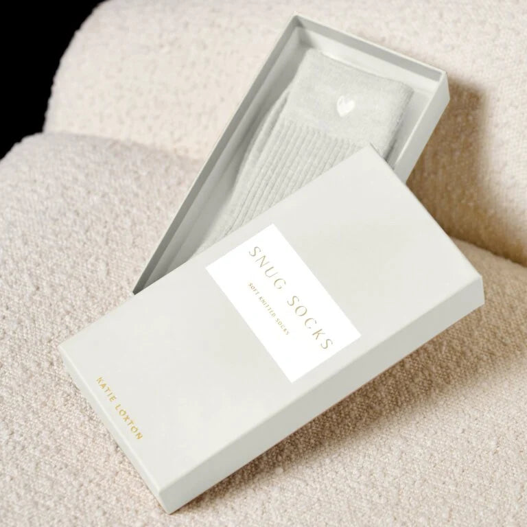 GIFT BOXED SOCKS  Off White  One Size
