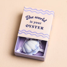 Load image into Gallery viewer, Tiny Matchbox Ceramic Pearl Oyster Token
