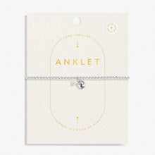 Load image into Gallery viewer, ANKLET THREE TONE HEART Silver, Gold Plated &amp; Rose Gold Plated Anklet 23cm stretch

