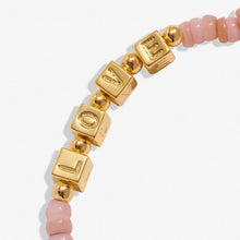 Load image into Gallery viewer, HAPPY LITTLE MOMENTS ANKLET LOVE LOVE LOVE Gold Plated Anklet 23cm stretch

