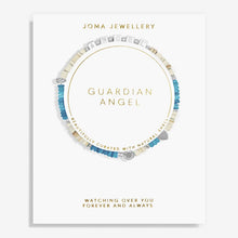 Load image into Gallery viewer, HAPPY LITTLE MOMENTS GUARDIAN ANGEL Silver Plated Bracelet 17.5cm stretch
