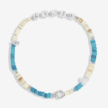 Load image into Gallery viewer, HAPPY LITTLE MOMENTS GUARDIAN ANGEL Silver Plated Bracelet 17.5cm stretch
