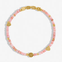 Load image into Gallery viewer, HAPPY LITTLE MOMENTS LOVE Gold Plated Bracelet 17.5cm stretch

