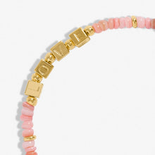 Load image into Gallery viewer, HAPPY LITTLE MOMENTS LOVE Gold Plated Bracelet 17.5cm stretch
