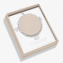 Load image into Gallery viewer, LIFE&#39;S A CHARM FRIENDSHIP Silver Plated Bracelet 17.5cm stretch
