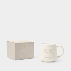 PORCELAIN MUG FRIEND