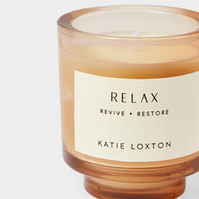 Load image into Gallery viewer, SENTIMENT CANDLE RELAX Fresh Linen and White Lily
