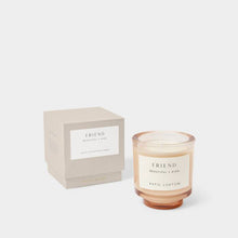 Load image into Gallery viewer, SENTIMENT CANDLE FRIEND English Pear and White Tea
