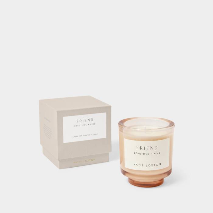SENTIMENT CANDLE FRIEND English Pear and White Tea
