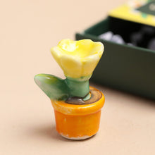 Load image into Gallery viewer, Tiny Matchbox Ceramic Plant Pot token
