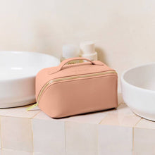 Load image into Gallery viewer, Medium Makeup Bag/Wash Bag Love You Mum Peony Blush 11.5cm x 21cm x 11.5cm
