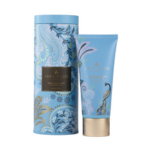 Load image into Gallery viewer, SARA MILLER SAVANNAH Hand Cream 100ml in Tin (Blue Powder Filigree)(Lemongrass, Jasmine &amp; Cedarwood)
