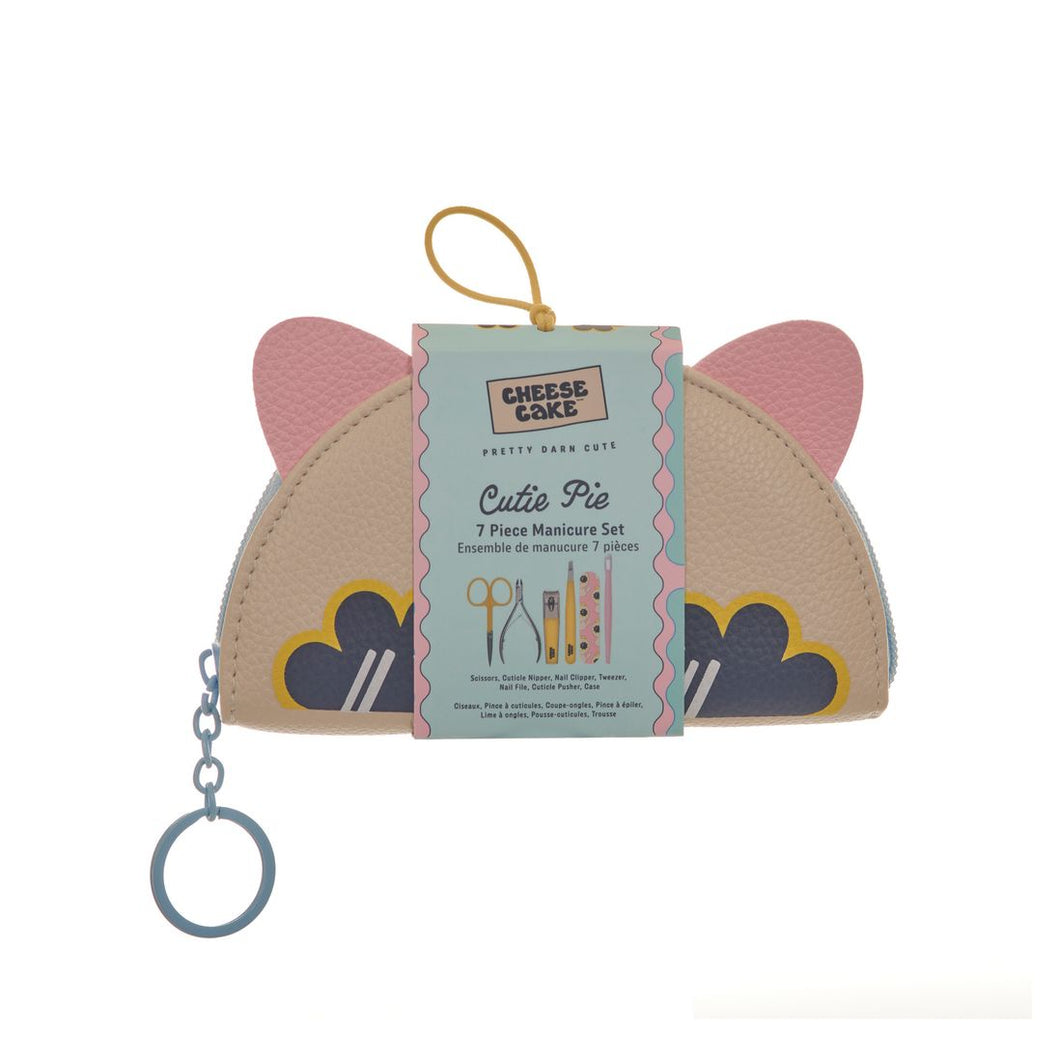 7Pc Manicure Set - Cat