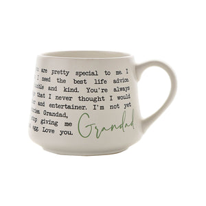 Moments Stoneware Mug - Grandad