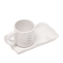 Load image into Gallery viewer, Moments Rectangular Plate with Mug - A Little Moment For You
