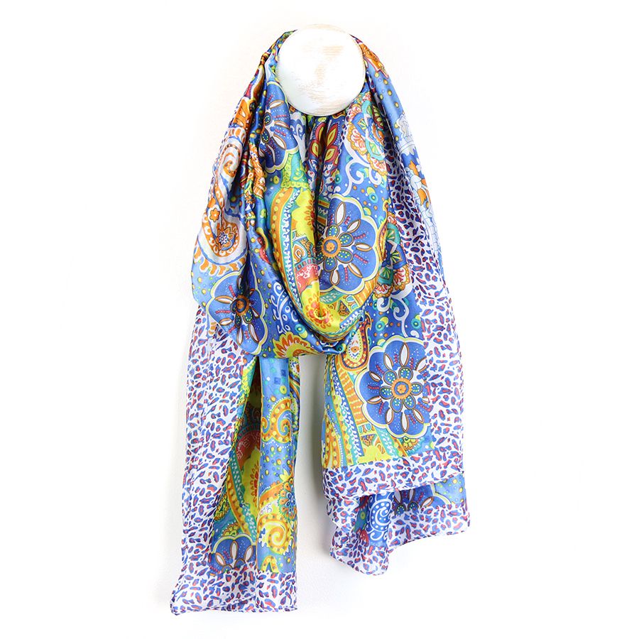 Silk sale feel scarf