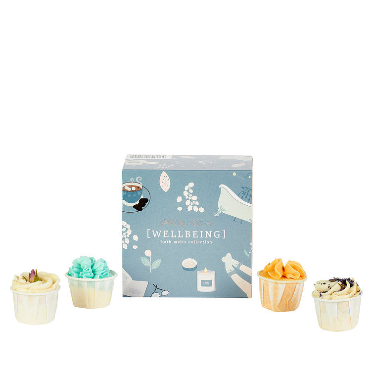Well-being Bath Melt Set - Zebra Blush