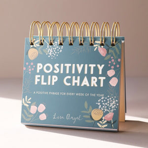 Floral Positivity Flip Chart